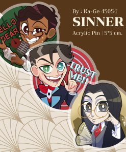 Hazbin Hotel | SINNER Acrylic Pin
