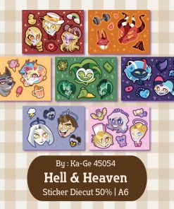 Hellaverse | Hell & Heaven Sticker