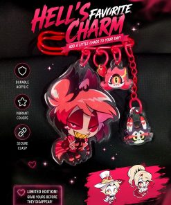 【PRE-ORDER】 Brooch pin - Hell's favorite charm (shipment within July)