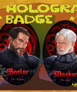 【PRE-ORDER】A Knight of the Seven Kingdoms - Hologram Badge Set  (shipment within July)