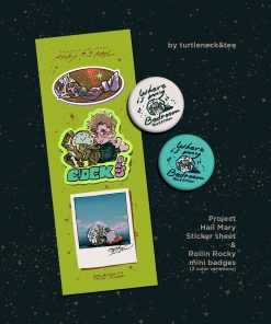 【PRE-ORDER】[PHM] Sticker sheet & Rollin Rocky Badges  (shipment within June)
