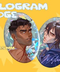 【PRE-ORDER】 JayVik Hologram Badge Set (shipment within July)