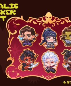 【PRE-ORDER】 Baldur's gate 3 - Metallic sticker sheet (shipment within July)