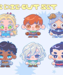 【PRE-ORDER】 Dungeon meshi - Sticker set (shipment within July)