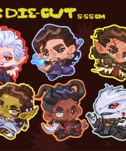【PRE-ORDER】Baldur's gate 3 - Companion Sticker Die-cut  (shipment within July)