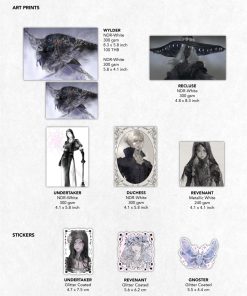 【PRE-ORDER】 Elden Ring Nightreign - Artprints & Stickers (shipment within July - August)
