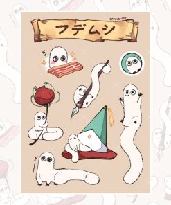 【PRE-ORDER】 หนอนพู่กัน STICKER (shipment within July)