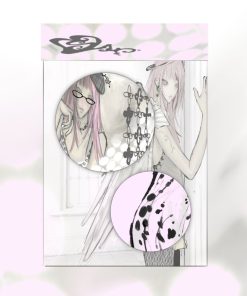 【PRE-ORDER】 (smorpye.) pink stone badge set (shipment within July)