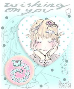 【PRE-ORDER】 Wish pin (shipment within July)