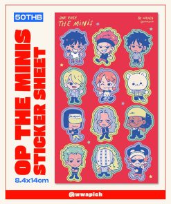 OP The Minis sticker sheet