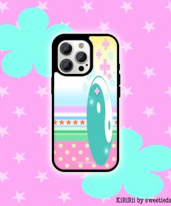 【PRE-ORDER】 (KiRiRii) Epoxy Phone Case – Black Edge (d) yin-yang heal (shipment within August)