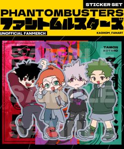 PHANTOM BUSTERS STICKER SET
