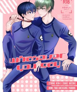 Doujin Blue Lock: Whatever You Say (Rin x Isagi) (Japanese version・日本語版)