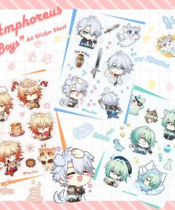 HSR : Amphoreus Boys : Sticker Sheet