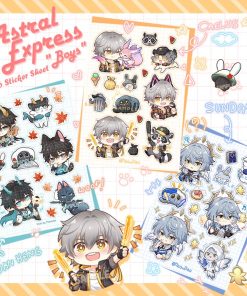 HSR : Astral Express Boys : Sticker Sheet