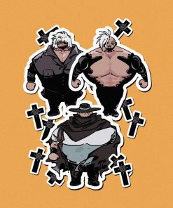 [Trigun] Livio & Razlo Sticker set