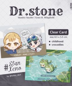 [Dr.STONE] Stanley x Xeno clear card