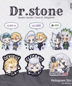 [Dr.STONE] hologram sticker