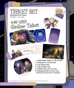 【PRE-ORDER】 Ruikasa Fancafe TH 2026 Online Ticket Set (shipment within December)