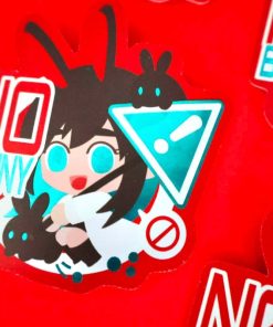 No bunny sticker l Laboratory Girl