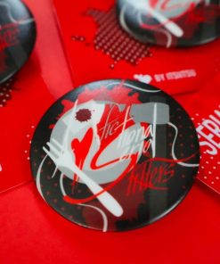【PRE-ORDER】 Serial killers badge (Dexter/American Psycho/Hannibal)  (shipment within November)