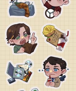 TFW Roadtrip Glitter Sticker Sheet
