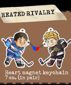 【PRE-ORDER】 Heated Rivalry Hollanov Heart Keychain set (shipment within October)