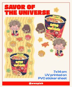 【PRE-ORDER】 [PHM] Savor of the Universe - Sticker sheet (shipment within November)