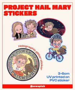 【PRE-ORDER】 [PHM] Project Hail Mary Stickers (shipment within November)
