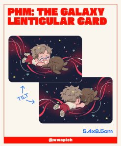 【PRE-ORDER】  [PHM] The Galaxy Lenticular card (shipment within November)