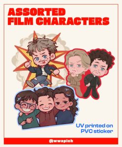【PRE-ORDER】 Film Characters stickers (shipment within November)