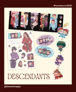 【PRE-ORDER】 Descendants merch (shipment within November)