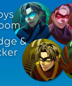 【PRE-ORDER】 Bat-boys backroom badge and sticker (shipment within November)