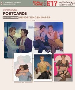 【PRE-ORDER】 [Supernatural] Postcards by Suikamaru (shipment within November)