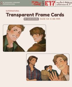 【PRE-ORDER】 [Supernatural] Transparent Frame cards by Suikamaru (shipment within November)